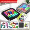 Cross-Border Huarong Road Puzzle: Smart Magic Beads Logical Challenge for Kids