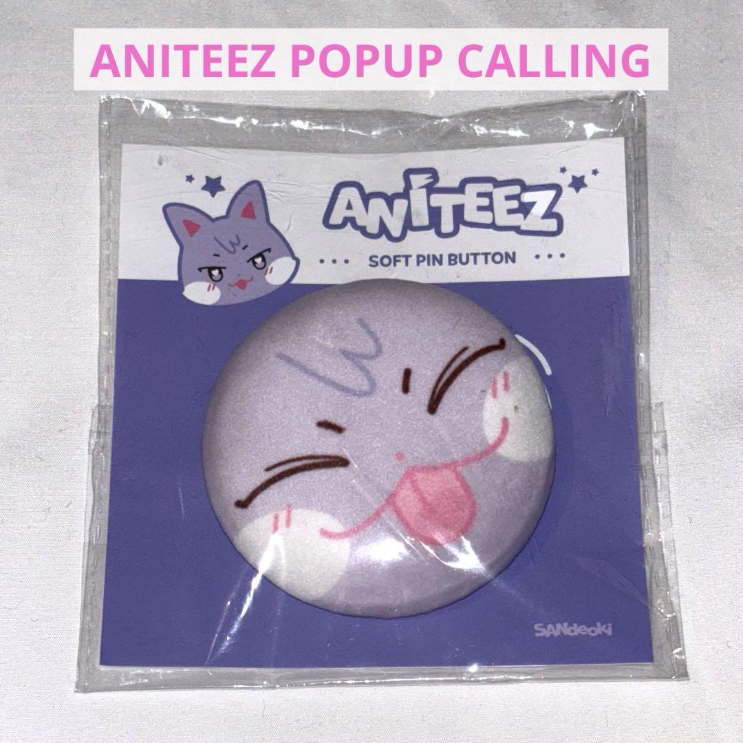 

[USED] ANITEEZ Sandoki Korean Pop-Up CALLING Soft Can Badge