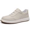 Summer New Men's Casual Shoes Leather Breathable Men's Foot Cover Versatile Leather Shoes Men's Shoes