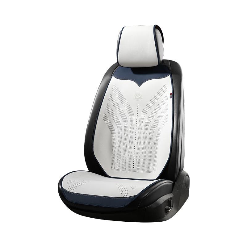 Ultra-Thin Light Luxury Suede Car Seat Cover Set - Four Seasons Universal, Three-Piece Cushion