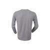 Nike Logo Crew Neck Fitted Straight Long Sleeve T-Shirt Men Tops Gray 727980-091