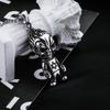 Retro Distressed Six-Pointed Star Cartoon Necklace Pendant for Men and Couples