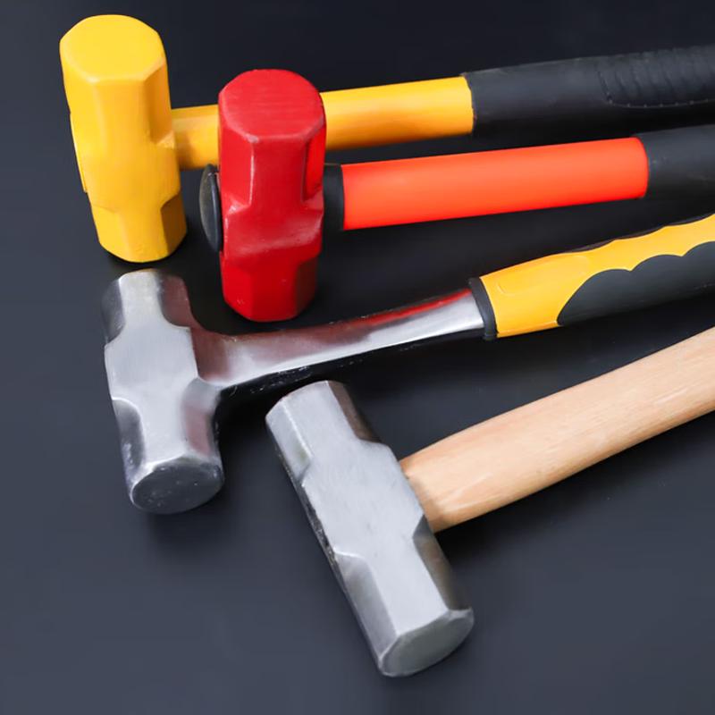 Junpo 4lb Wooden Handle Octagonal Hammer