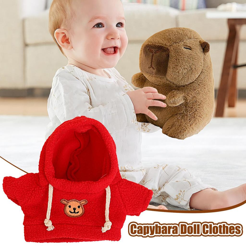 Capybara Doll Clothes For 20-25cm Cotton Dolls Capybara Plush Toy Accessories Stuffed Animals Outfit Children's Toys Birthday