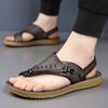Beach Summer Men's Shoes Classic Style Design for Leisure and Business Daily Office Work Comfortable Outdoor Street Sandal