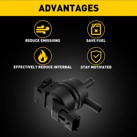 Vapor Canister Purge Solenoid Valve EVAP For 2012- Hyundai Veloster 911349