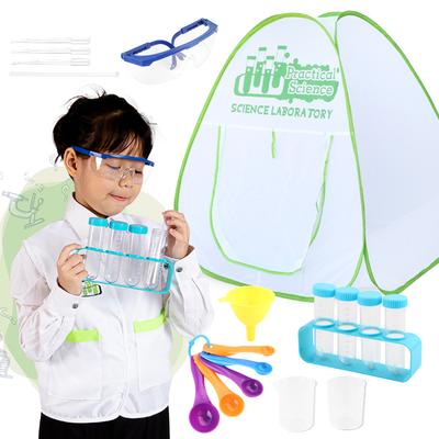 Children'S Lab Props Tent Set, Role-Playing Science Lab Tent Toys