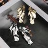 Exaggerated Irregular Metal Dangle Earrings for Women Big Geometric Statement Punk Personality Hanging Earrings