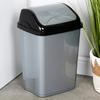 Kosz na Śmieci Odpady Plastikowy Uchylny Biurowy Łazienkowy Kuchenny 16L