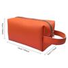 PU Leather Make Up Toiletry Bag Waterproof Large Capacity Cosmetic Organizer Bag Travel Makeup Pouch with Handle for Women
