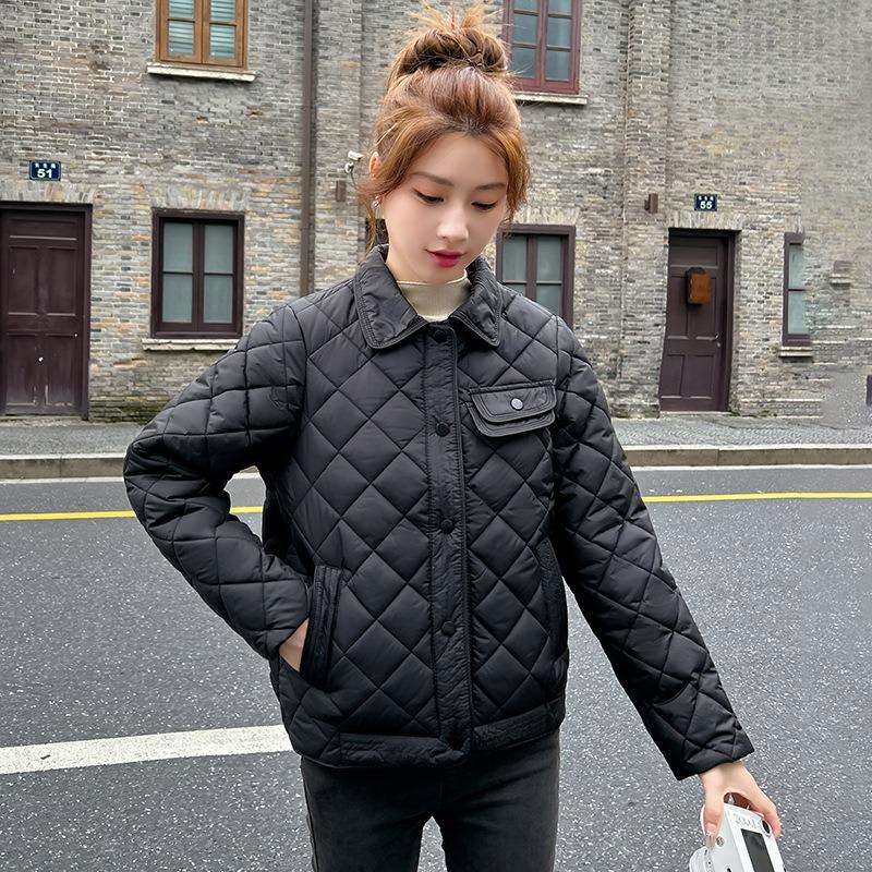 Winter short light down cotton-padded clothing femininity new cotton-padded clothing fashion cotton-padded jacket jacket