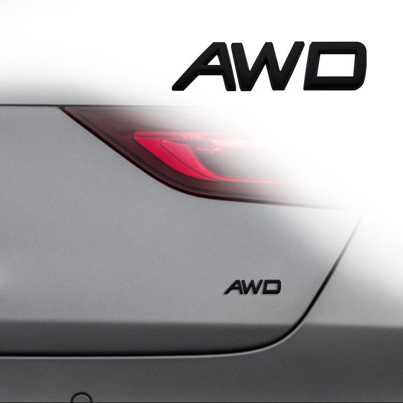 nsyjx8 Car Sticker Metal AWD Emblem Badge Trunk Decal for VOLVO S40 S60 S80 S90 V40 V60 V90 XC40 XC60 XC9 C30 Accessories