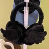 Foldable Angel Wing Earmuffs Soft Plush Outdoor Earflap Protection Ear Cover  for Girls