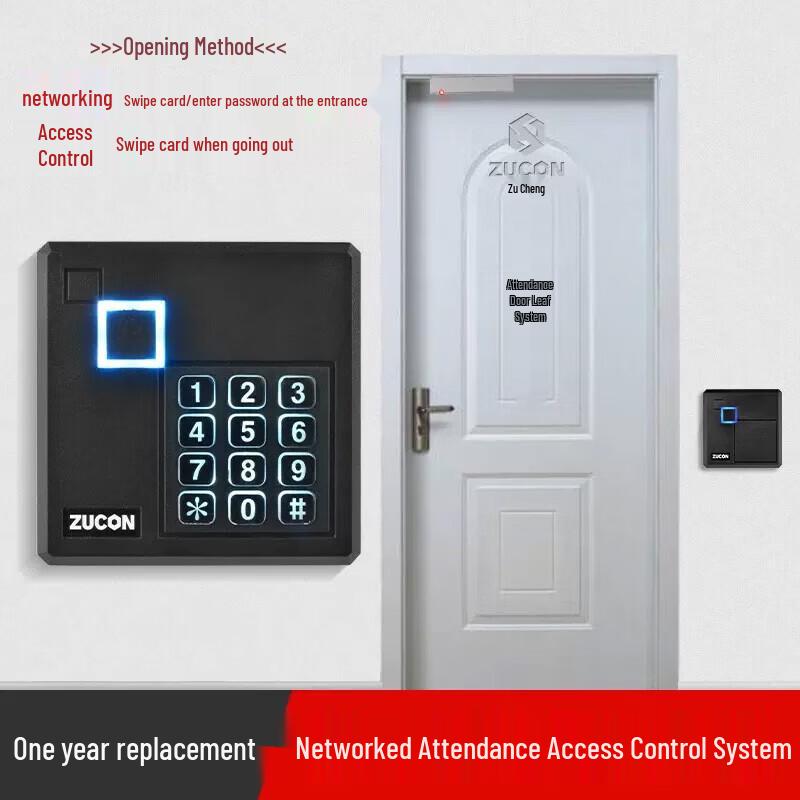 ZUCON Network Access Control & Time Attendance System CN plug (adapter included)