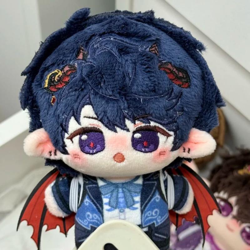 

New Anime Game Zhou Qiluo Plush Toy Holding 10cm Pendant Multiple Styles Room Decoration Plush Doll Toy For Kid Gift