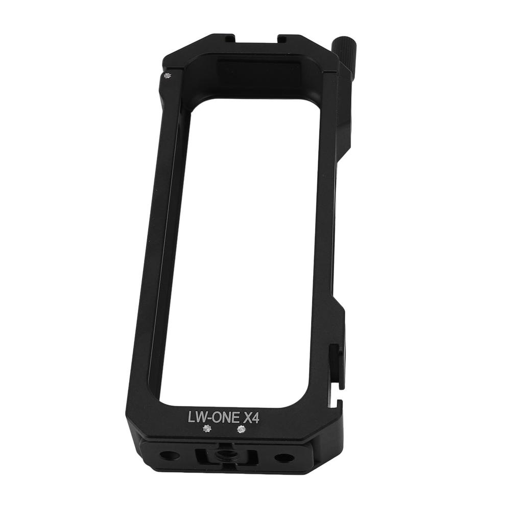 Action Camera Frame Cage Aluminum Alloy Sports Camera Protective Cage with 2 Cold Shoe Mount for ONE