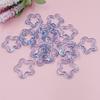 30mm 10 Pezzi Ciondoli Moda Materiale Acrilico Trasparente Perline Creative Ciondolo Pentagonale Stella Perline Sciolte Per Gioielli Fai Da Te Accessori Fatti A Mano