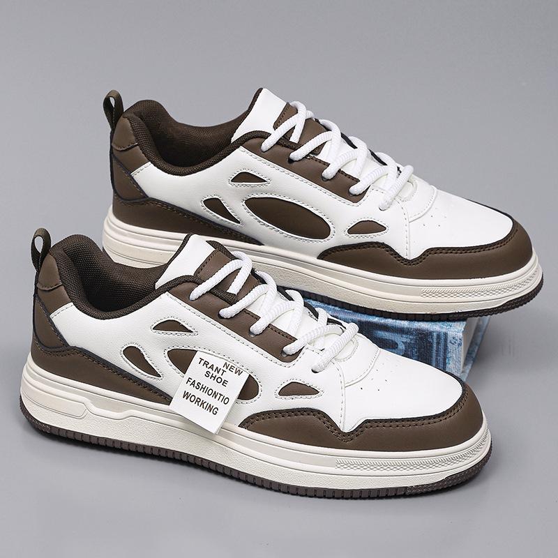 Trend 202546 Large Size Thick Student Little White Shoes Foreign Trade Casual Shoes Sole Board Sports Shoes Shoes Men's Shoes 47
