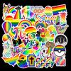 50 Colorful, Cool and Cute Suitcase Stickers Super Waterproof Personalized Graffiti Travel Case Stickers