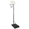 3107831 vidaXL Support de basket-ball Blanc 282-352 cm Polyéthylène