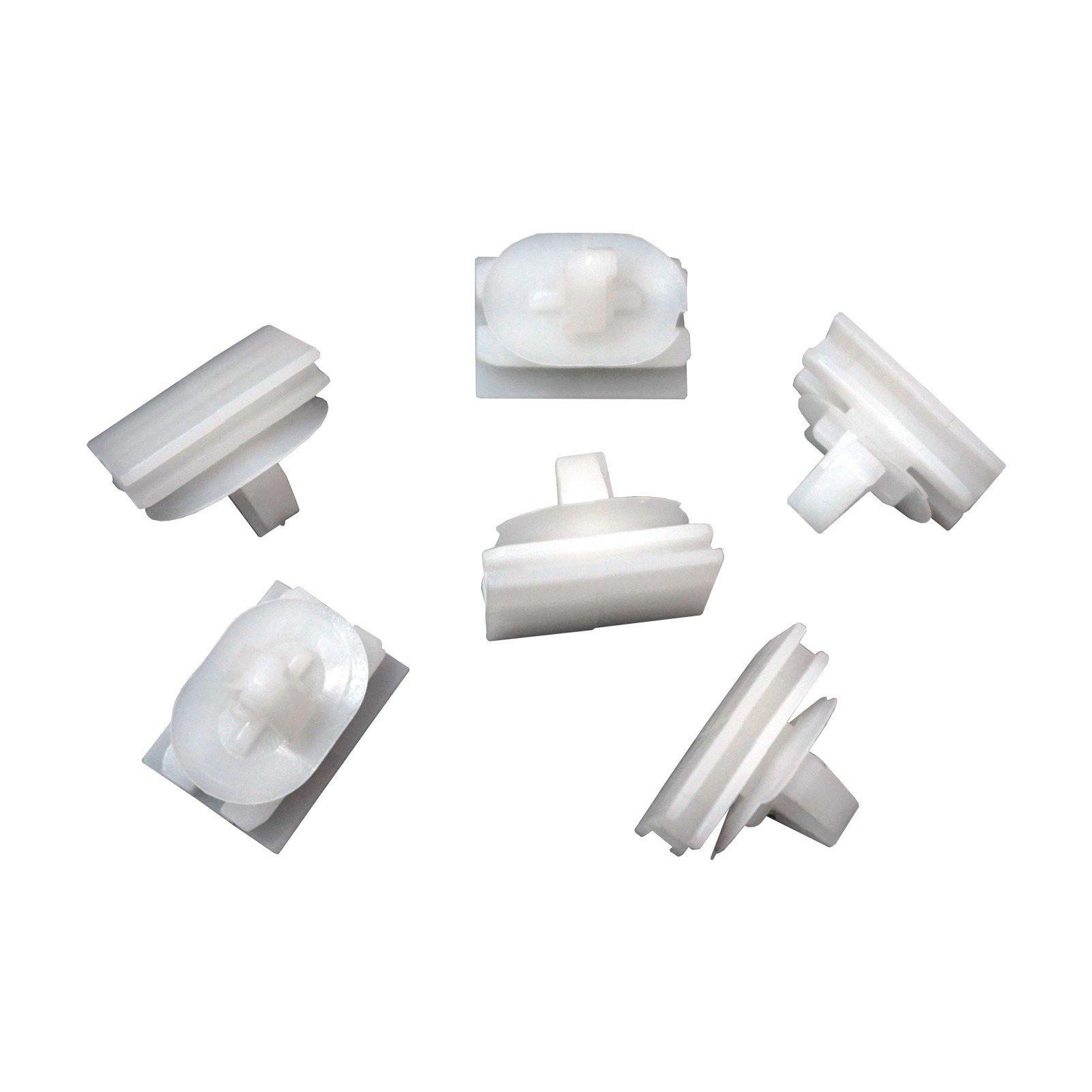 

BCF5016 10 Штук Кліпса для молдингу для Renault Kangoo Clio 7703067448 Розмір головки 22 мм X 16 мм Підходить для отвору 8 мм