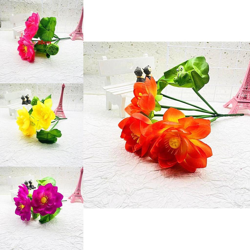 Realistische Künstliche Lotusblumen für Heimdekoration und Außenveranstaltungen