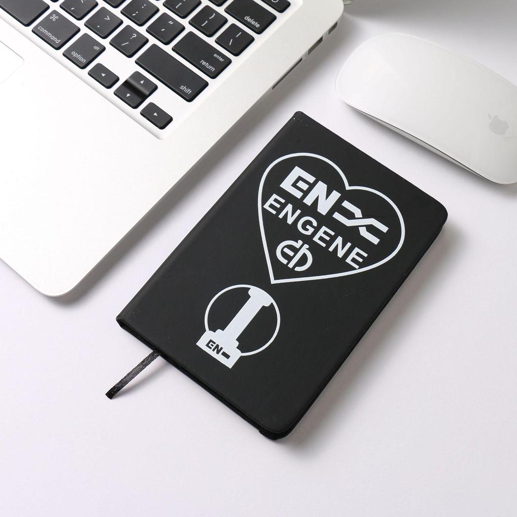 Korean Star Group Portable PU Strap Planner Notebook