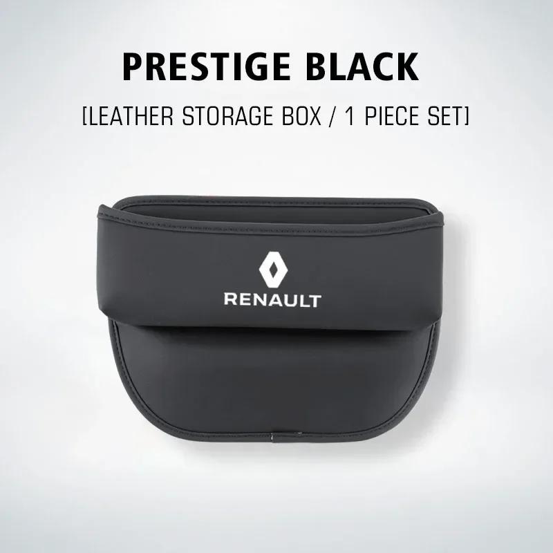 

Hub Caps For Renault RS Megane 2 3 4 Trafic Scenic 2 Clio Captur Twingo QM6 Car Seat Gap Storage Box PU Organizer Case Decoratio
