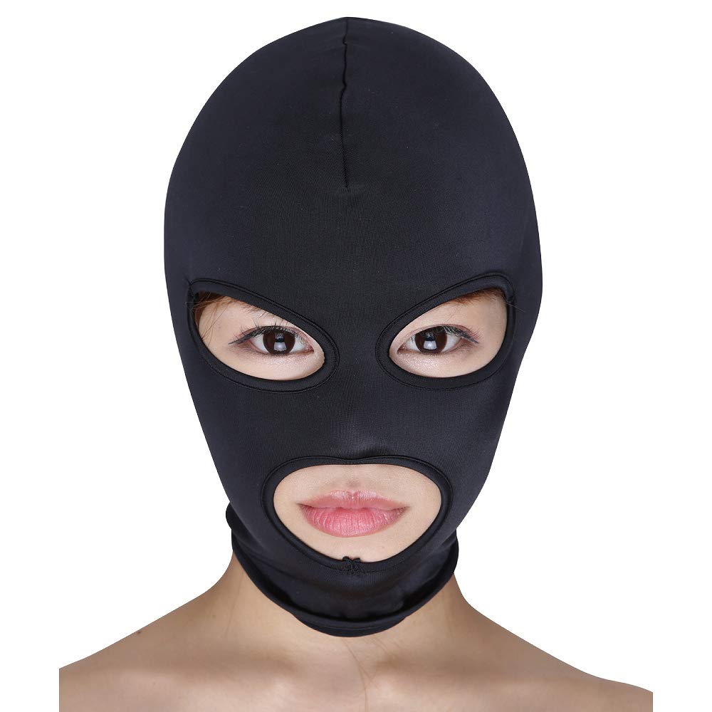 2way stretch opening face mask eye/mouth