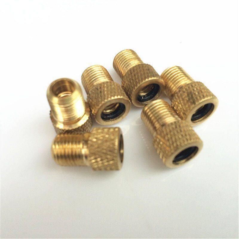 Presta To Schrader Valve Adapter for Easy Inflation - Compatible with Giant Road and French Style Mountain Bikes
