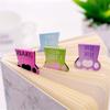 Stationery Office Supply Catoon Clip Magnetic Bookmarks Book Labels Cat Paw Books Marker Paper Clip