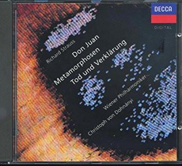 

CD RICHARD STRAUSS  WIENER PHILHARMON - Don Juan / Metamorphosen / Tod Und 4305082 Decca 1992 Germany Classical Used