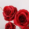 Simulation of 2 roses, auditorium hotel decoration flower Acacia rose floral arrangement