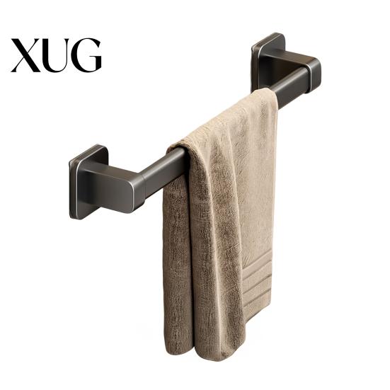 Wall-mounted Towel Rack Self-Adhesive Hand Bar Strong Load-bearing No-drill Easy To Install Bathroom Wall Mounted Hanger Removable