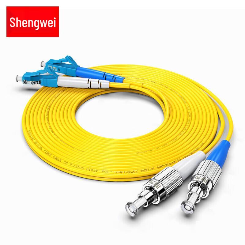 

Shengwei FSC-510 Telecom LC-FC Duplex Single-Mode Fiber Optic Patch Cable 10m 9/125