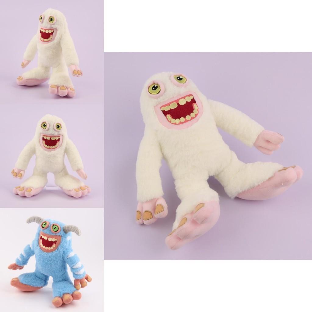 My Singing Monsters Plush Toy Blue White And Pink