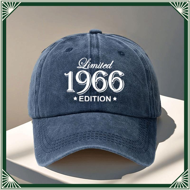 Pc Limitovaná edice Vintage baseballová čepice Nastavitelná Snapback Retro s designem Prodyšná Vhodná pro muže Ženy Stretch