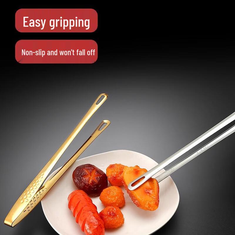 304 Stainless Steel Korean BBQ Tongs