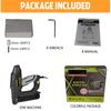 2 IN 1 Heavy Duty Electric Tacker Stapler Power Tool Furniture Staple Gun Nail Gun for Frame with 400 Staples Nail Woodworking