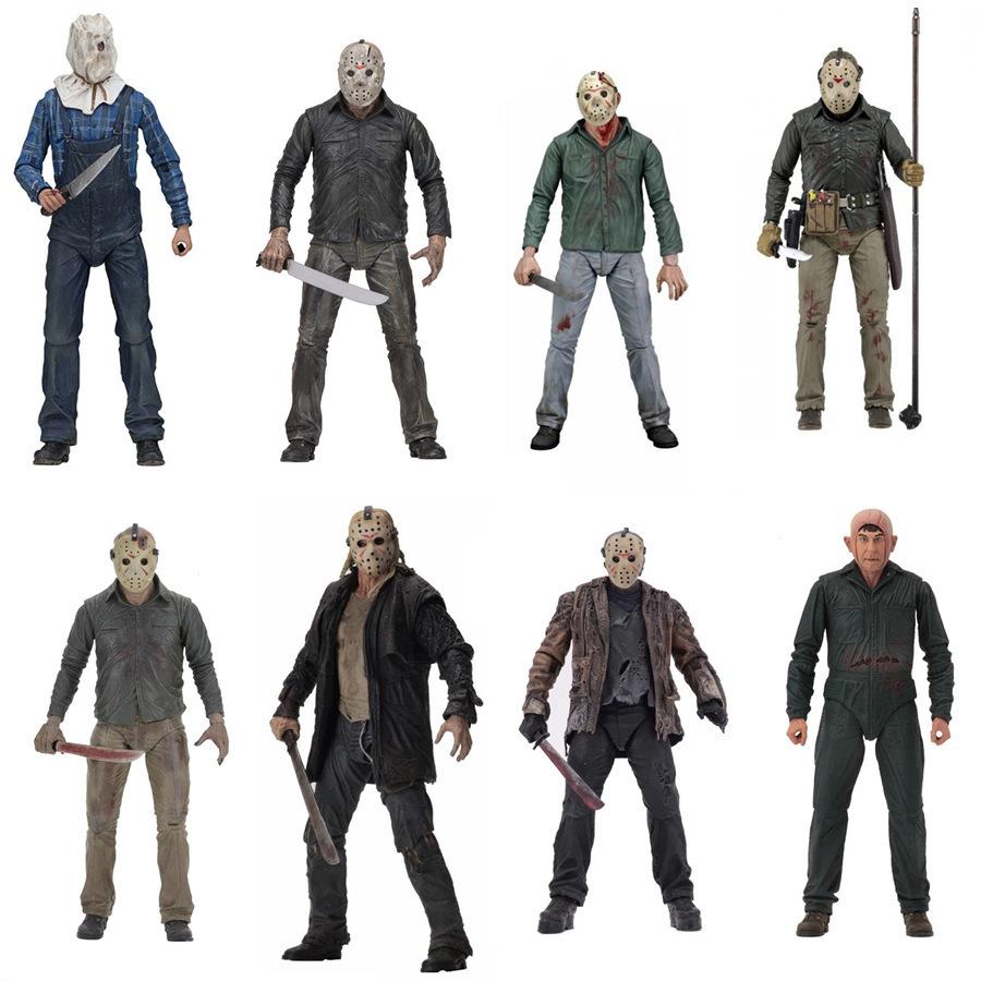 NECA Friday the 13th 30th Anniversary Deluxe Jason Action Figure, 7-Inch Scale with Accessories