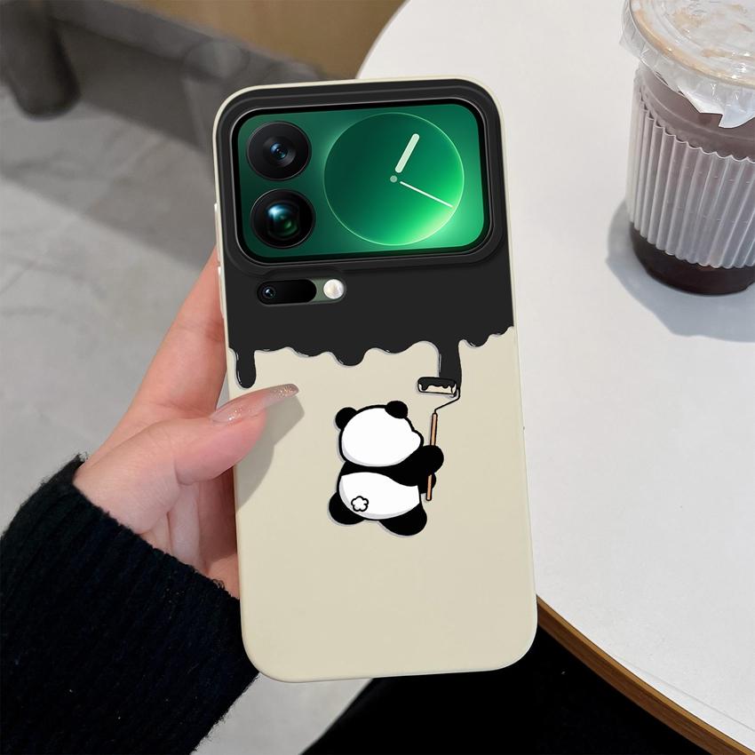 Für Xiaomi 17 Pro Max 15T Poco M7 Plus F8 Ultra 5G Stoßfeste Hülle Verspieltes Jungen Mädchen Muster Weiche Flüssigsilikon Handyhülle Für Xiaomi Bumper Shell