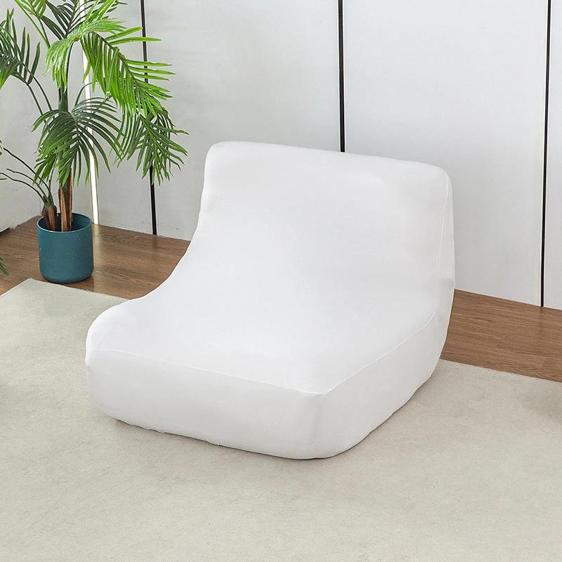Lazy Sofa Cover Elastic Milk Silk Caterpillar Sofa Cover Relaxing Sofa Slipcovers All Inclusive Lounge Couch Protective Case