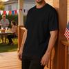 Men's Casual Short Sleeve T-Shirt Crew Neck Relaxed Fit Lightweight Plain Cotton Tee for Everyday Wear Sport and Leisure