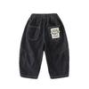 Beiteng Leichte Frühjahrs-/Sommerjeans für Jungen - Lässige Kinderhose im koreanischen Stil