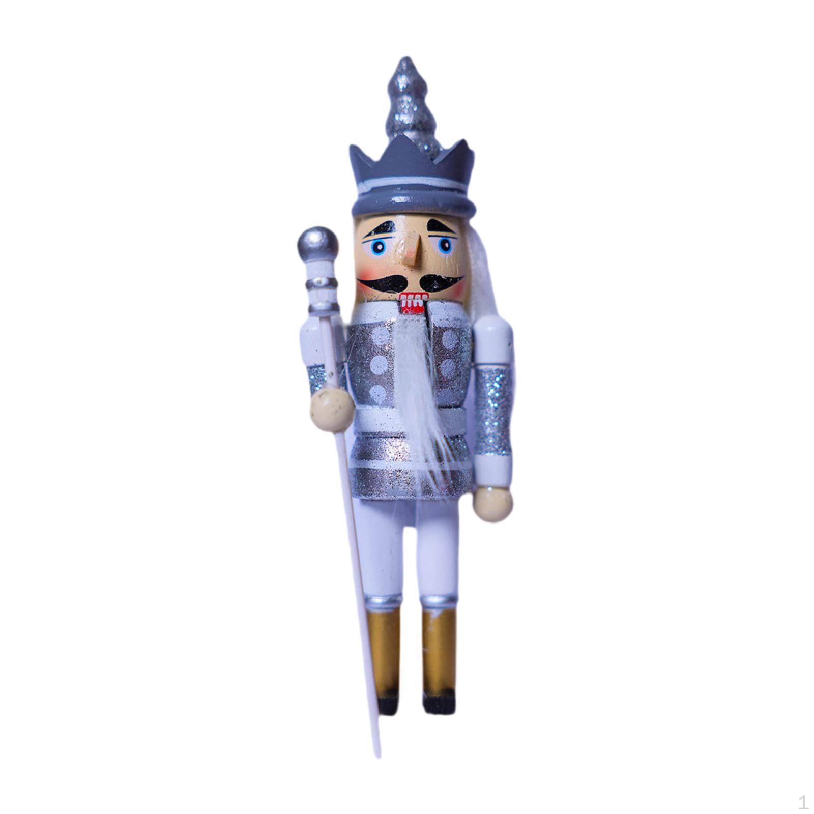 

16 см деревянная фигурка рождественское украшение традиционная кукольная игрушка для новоселья