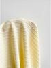 Haut bustier en maille texturée jaune pâle style européen et américain 2025 pour femmes, pour fêtes, rendez-vous et mariages
