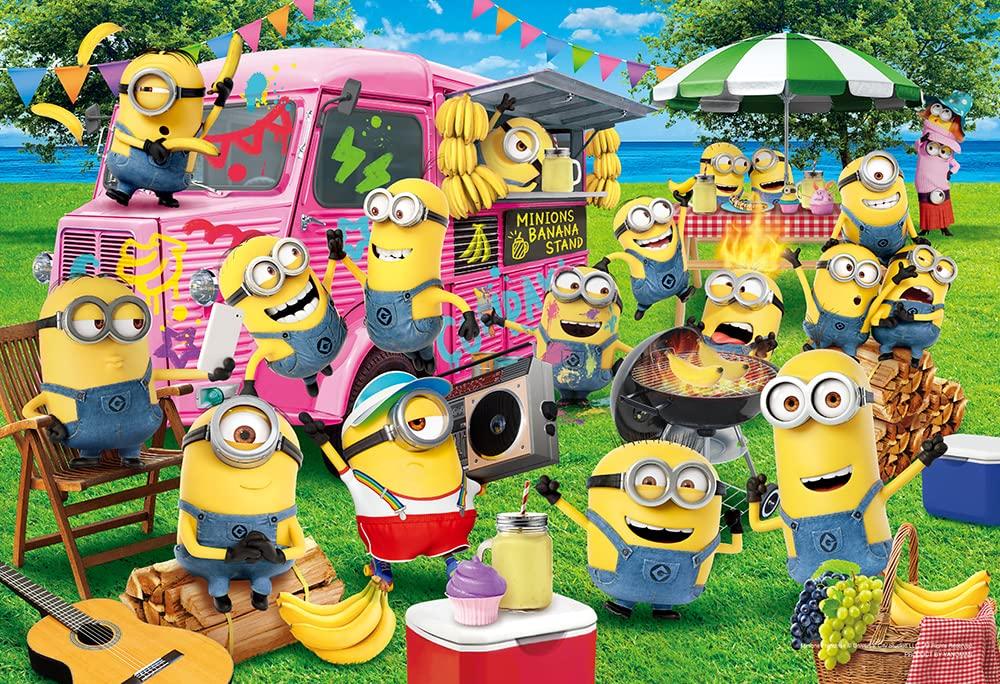 

YANOMAN В пазле Minions Mayhem Garden Party Piece request клей шпатель сервисная карточка инструкция по сборке пазла включена [Сделано в Японии]