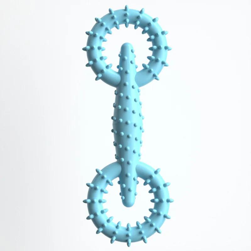 Dog Pull Ring Puppy Chewing Toy Indestructible Pet Pull Ring Toys Interactive Puppy Chew Toy For Boredom Relief Teeth Cleaning