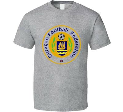 T-shirty unisex Federacji Piłki Nożnej Curacao