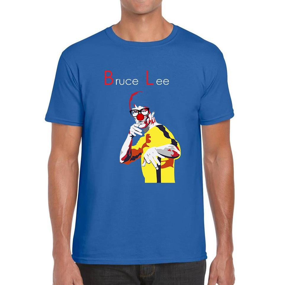 Bruce Lee Red Nose Day Unisex Mens T Shirt Womens Tops Tees 2XL